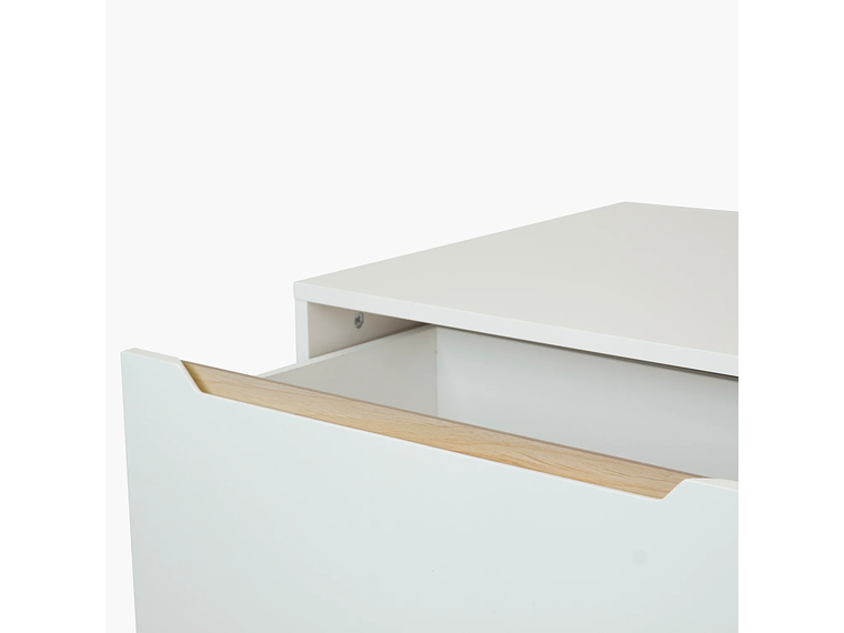 CÓMODA INFANTIL ELENA NATURA/BLANCO FORM 4