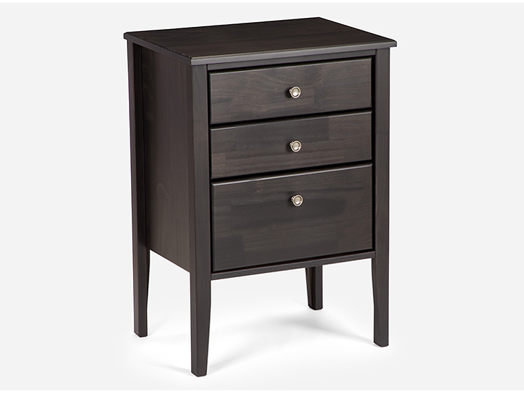 JUEGO DE DORMITORIO ROSEN CAMA EUROPEA DRIVEN 2 PLAZAS + SET ISSEY GRAFITO 3