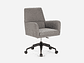 ROSEN SILLA HOMEOFFICE GEORGE TEL BELFAST GRIS - Miniatura 1