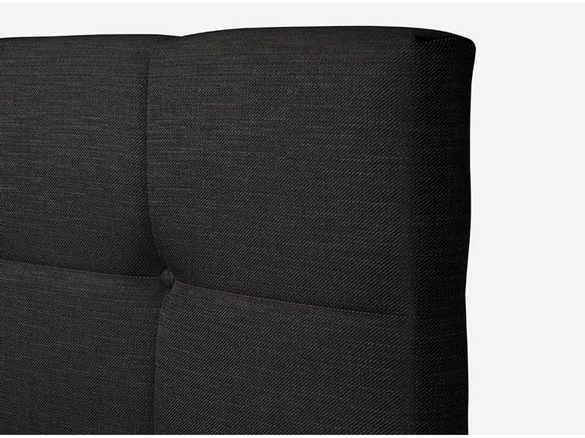 JUEGO DE DORMITORIO ROSEN CAMA EUROPEA DRIVEN 2 PLAZAS + SET ISSEY GRAFITO 4