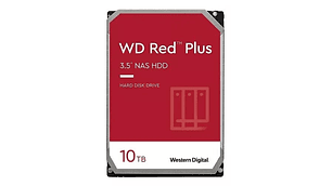 DISCO DURO WESTERN DIGITAL RED PLUS 10TB NAS SATA 7200 RPM