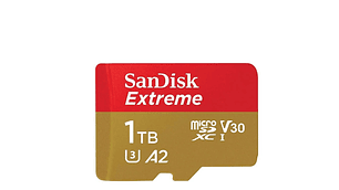 TARJETA DE MEMORIA SANDISK 1TB EXTREME CON ADAPTADOR SD