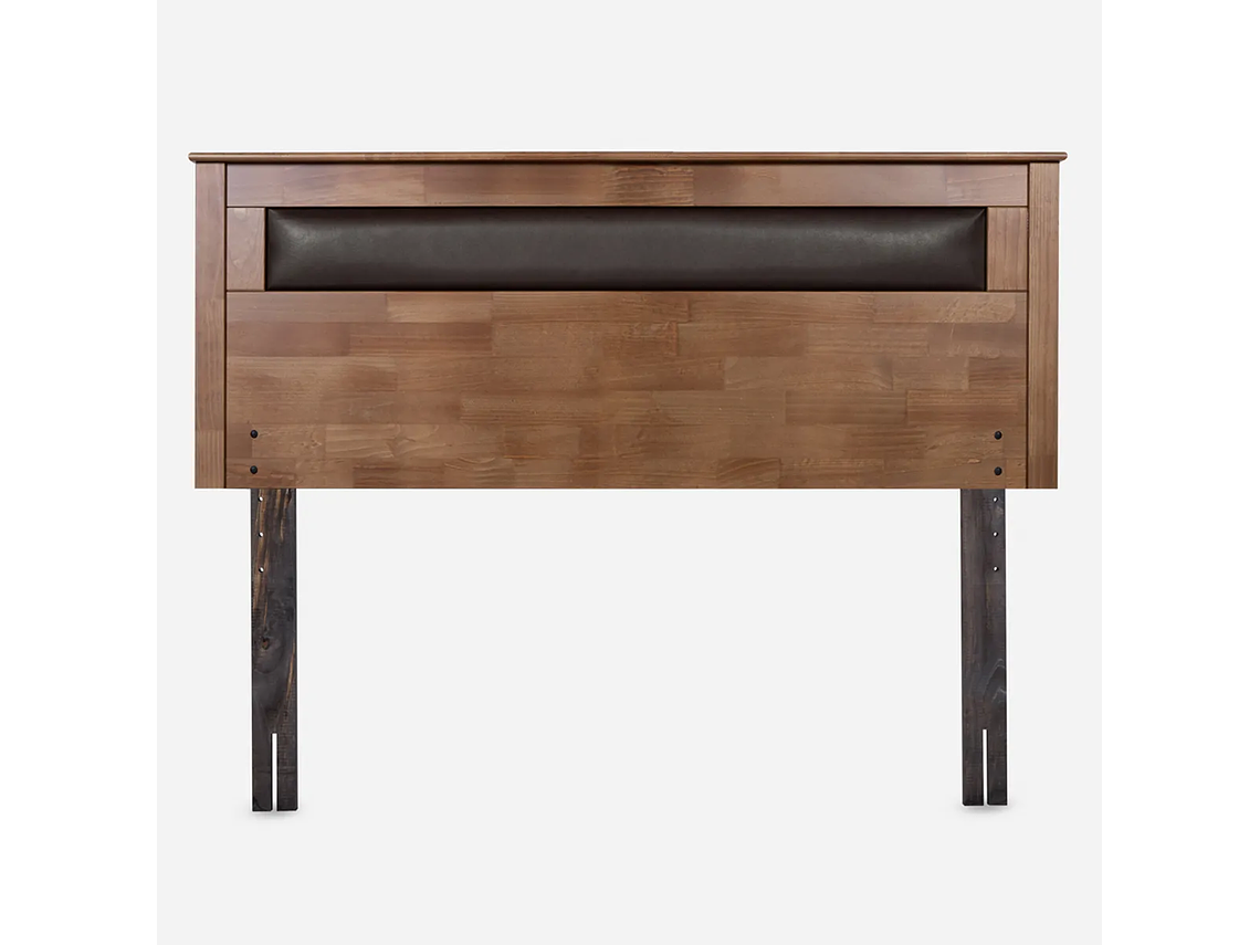 JUEGO DE DORMITORIO ROSEN CAMA EUROPEA NEW STYLE 6 2 PLAZAS CAFÉ + SET FERRARA + COMODODA BAKER 2