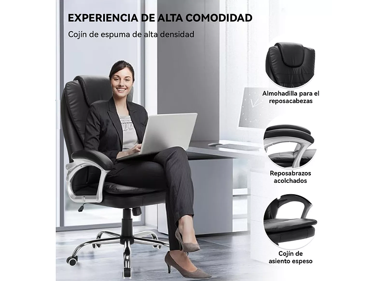 SILLA SOLANA EJECUTIVA SILLA DE OFICINA ERGONÓMICA 5