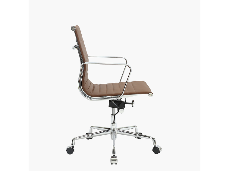 SILLA OFICINA ALUMINIUM CARAMEL FORM 2