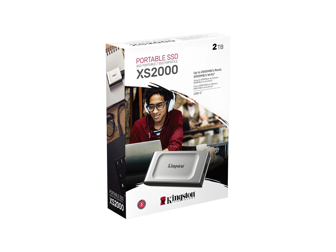 UNIDAD DE ESTADO SÓLIDO EXTERNO 2 TB 6