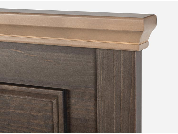 JUEGO DE DORMITORIO ROSEN CAMA EUROPEA ART 4 BD 2 PLAZAS + SET ANNA 4