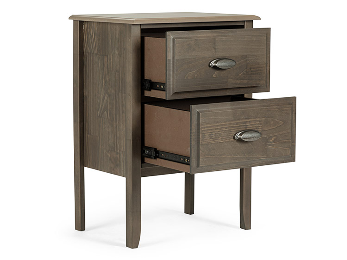 JUEGO DE DORMITORIO ROSEN CAMA BOXET UPLINE 2 PLAZAS + SET ANNA 5