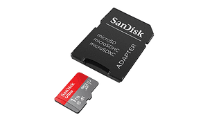 TARJETA DE MEMORIA SANDISK 128 GB ULTRA CON ADAPTADOR SD