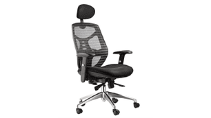 SILLA GERENCIAL ERGONÓMICA CON CABECERA