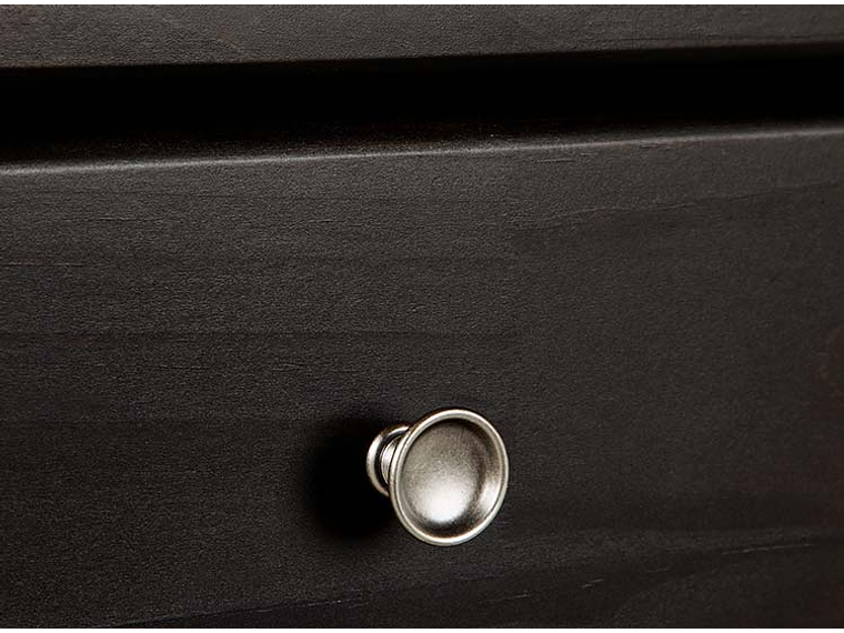 JUEGO DE DORMITORIO ROSEN CAMA BOXET UPLINE 2 PLAZAS + SET ISSEY GRAFITO 7