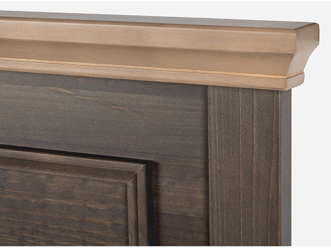 JUEGO DE DORMITORIO ROSEN CAMA EUROPEA TEMPO BD 2 PLAZAS + SET ANNA 5