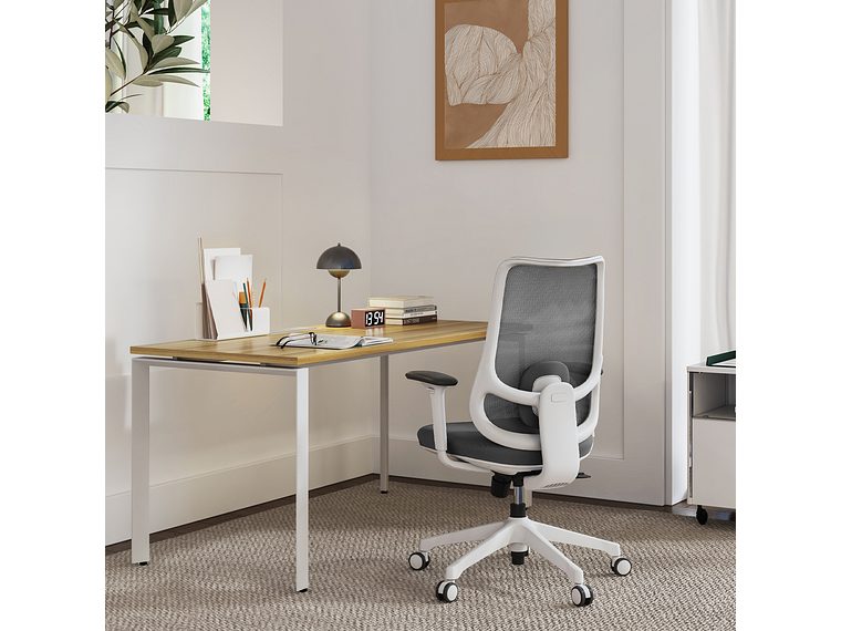 SILLA OFICINA BOLT GRIS CLARO FORM 2