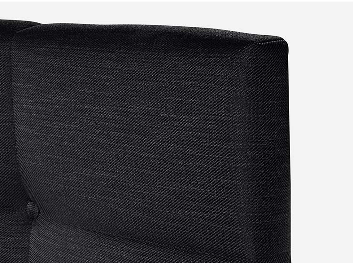 JUEGO DE DORMITORIO ROSEN CAMA EUROPEA AUTONOMY SKY BD 2 PLAZAS + SET ISSEY GRAFITO 5