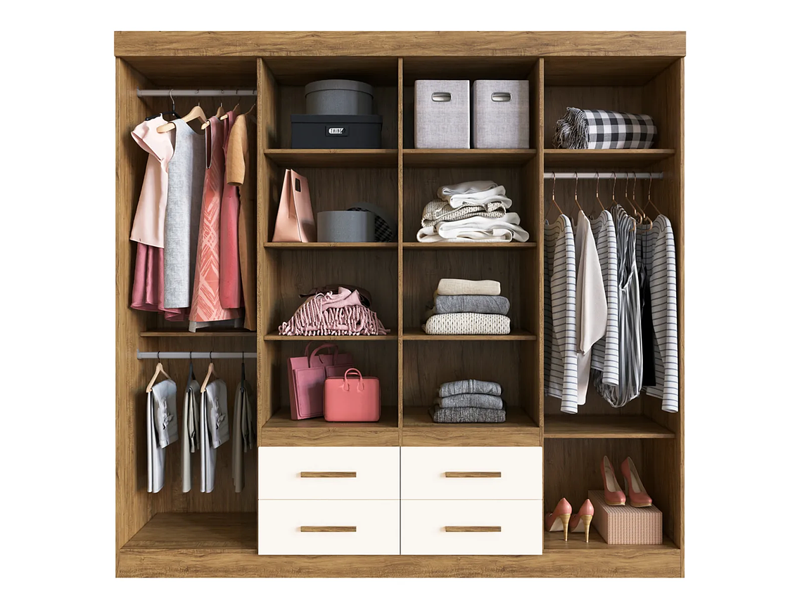 CLÓSET EXIT NUEZ LAS VEGAS 4 CAJONES BEIGE 3