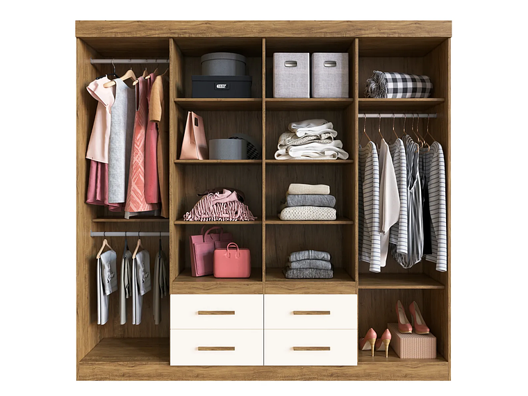 CLÓSET EXIT NUEZ LAS VEGAS 4 CAJONES BEIGE 3