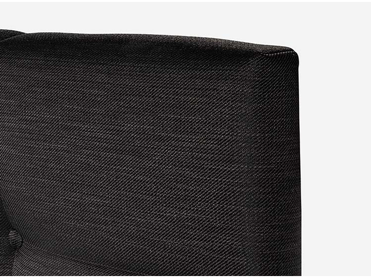 JUEGO DE DORMITORIO ROSEN CAMA EUROPEA AUTONOMY SKY BD 2 PLAZAS AZUL + SET ISSEY GRIS 5