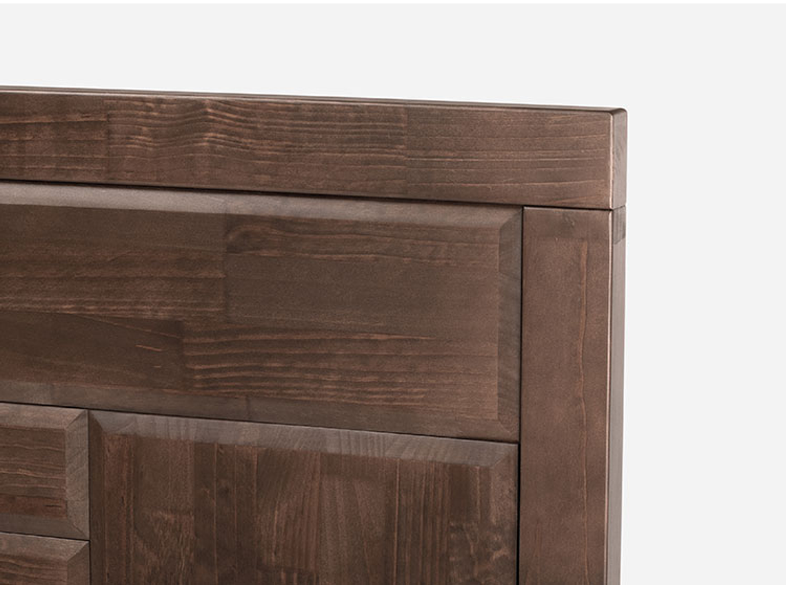 JUEGO DE DORMITORIO ROSEN CAMA EUROPEA AUTONOMY SKY BD 2 PLAZAS AZUL + SET DOLCE 5