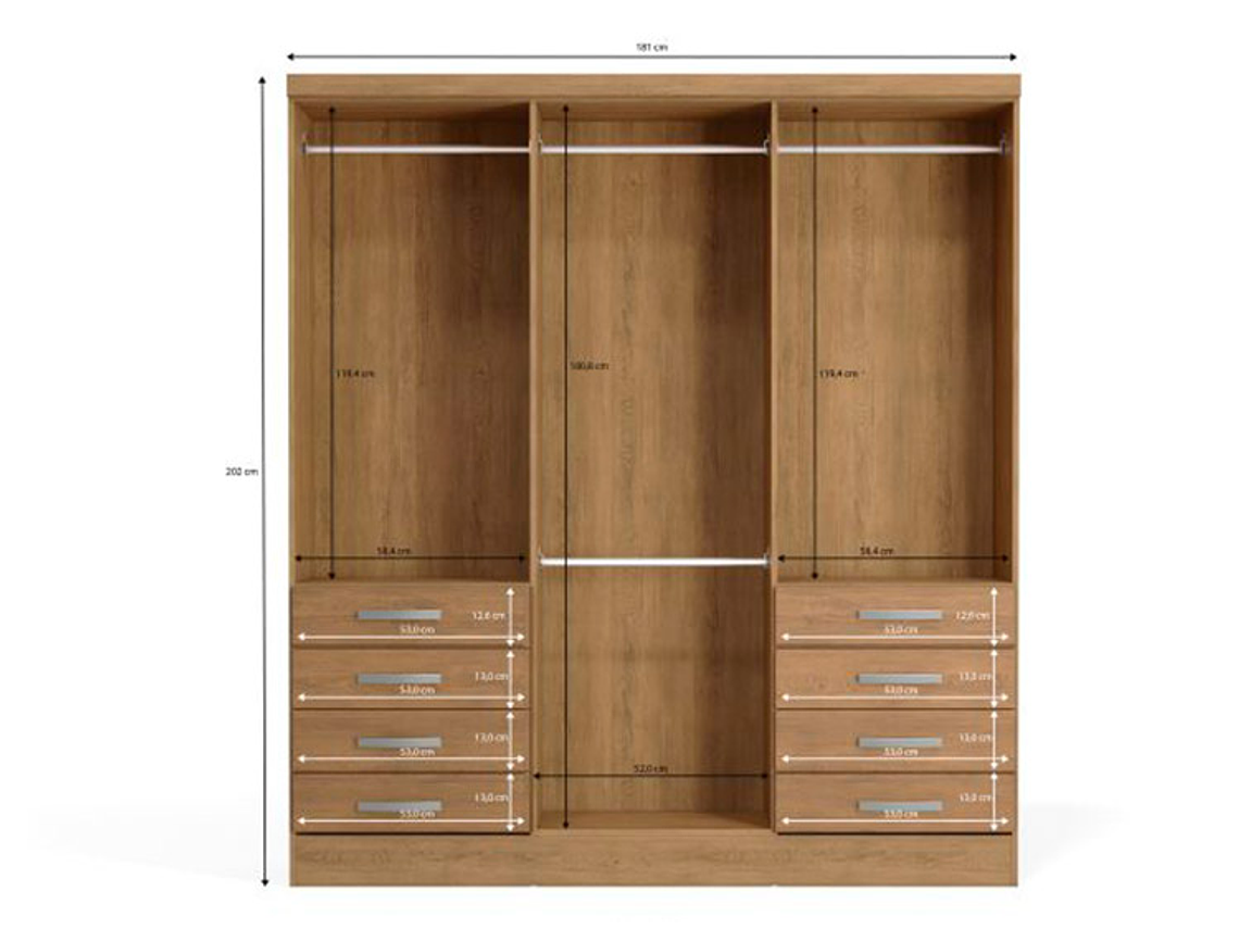 CLOSET  HOME S338 TECA 6P 8C 2