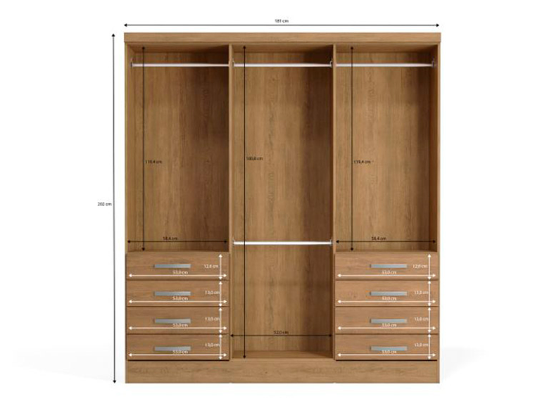 CLOSET  HOME S338 TECA 6P 8C 2