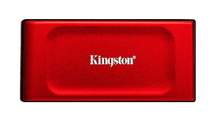 DISCO DE ESTADO SÓLIDO EXTERNO KINGSTON XS1000 RED 2 TB