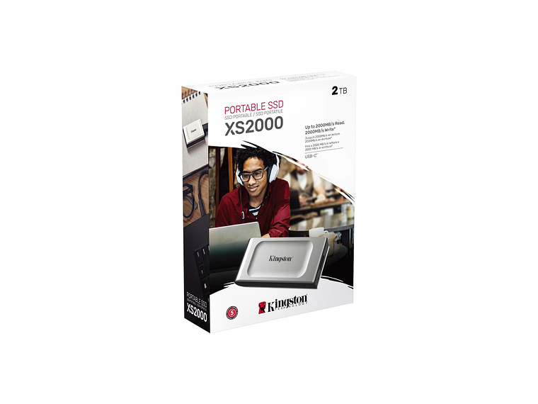 SXS2000/2TB UNIDAD ESTADO SOLIDO PORTATIL KINGSTON XS200 1