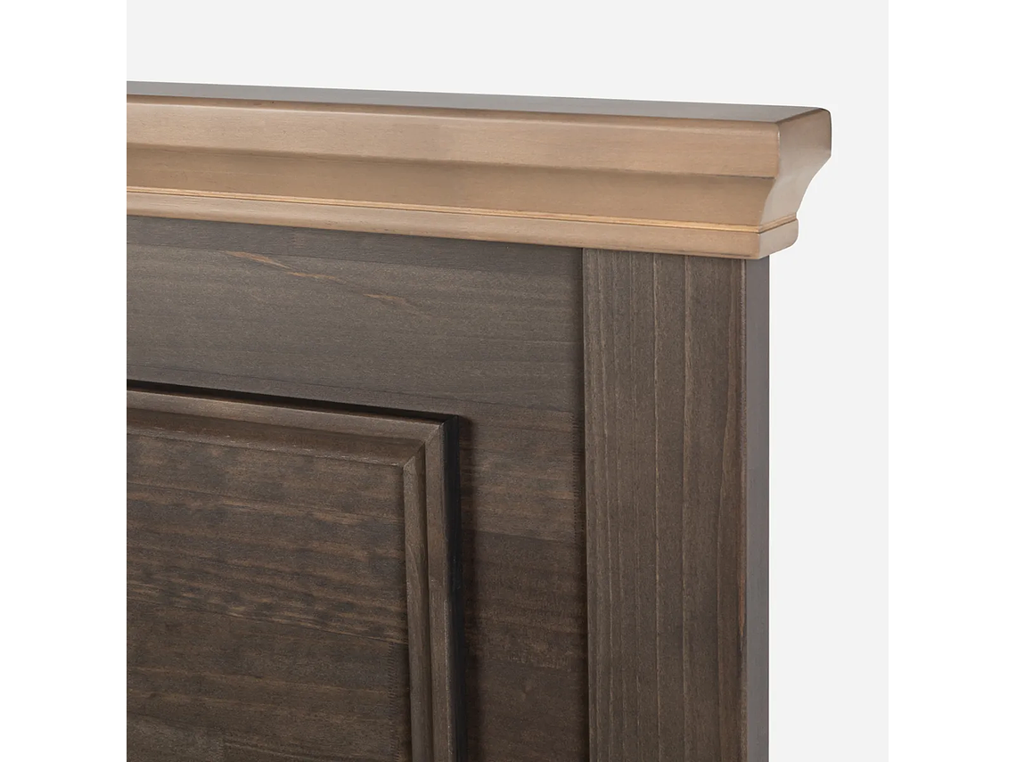 JUEGO DE DORMITORIO ROSEN CAMA EUROPEA NEW STYLE 6 BN 2 PLAZAS + SET ANNA 3