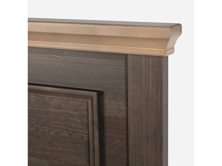 JUEGO DE DORMITORIO ROSEN CAMA EUROPEA NEW STYLE 6 BN 2 PLAZAS + SET ANNA 3