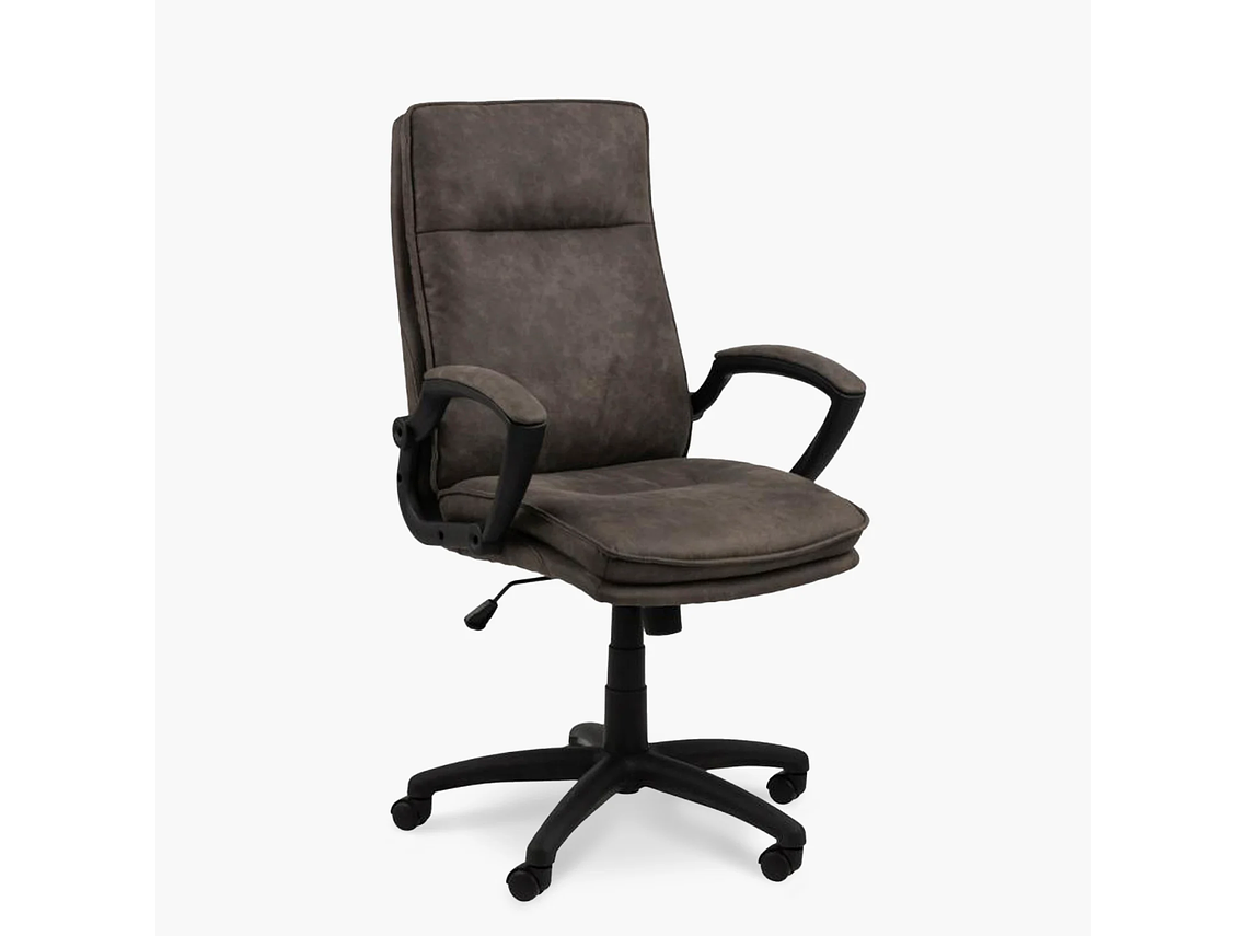 SILLA DISEÑO HOME OFFICE YORK GRIS OSCURO FORM 3