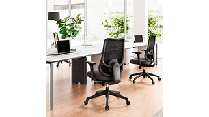 SILLA OFICINA BOLT NEGRO FORM