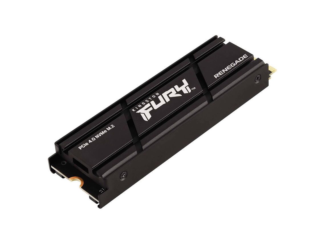 UNIDAD DE ESTADO SÓLIDO KINGSTON FURY RENEGADE, 2 TB, M.2 2280 PCIE 4.0, CON HEATSINK, PARA PS5 3