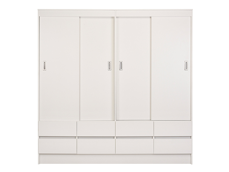 CLOSET CIC MAULE BLANCO 8C 4P 4