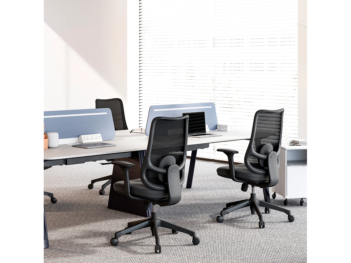 SILLA OFICINA BOLT NEGRO FORM 7