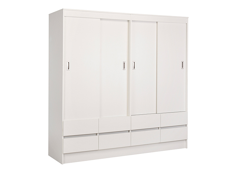 CLOSET CIC MAULE BLANCO 8C 4P 7