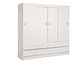 CLOSET CIC MAULE BLANCO 8C 4P - Miniatura 7