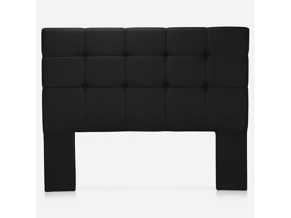 JUEGO DE DORMITORIO ROSEN ART 4 2PL B/D + RESPALDO ISSEY GRAFITO 3