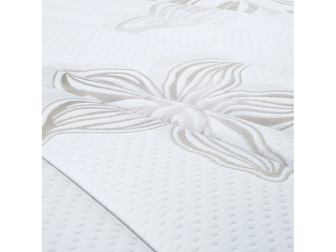 JUEGO DE DORMITORIO ROSEN ART 4 2PL B/D + RESPALDO ISSEY GRAFITO 6