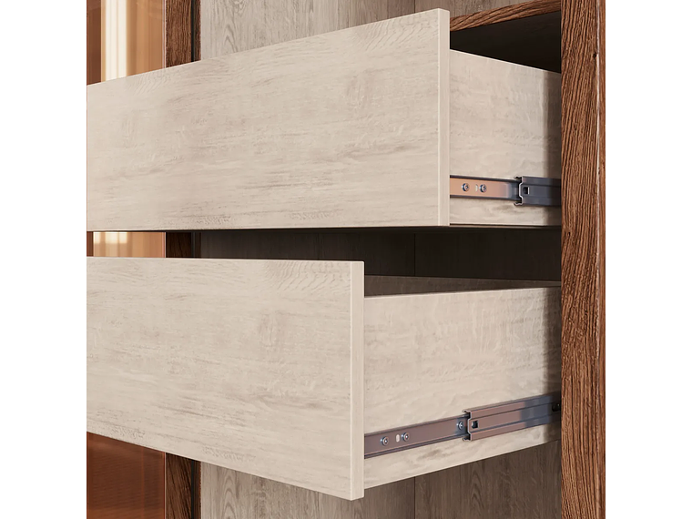 CLÓSET EXIT CASTAÑO NEW YORK 6 PUERTAS 2 CAJONES NEGRO 2