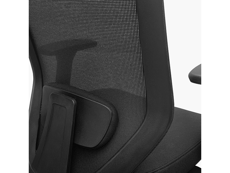 SILLA OFICINA FOCUS NEGRO CON CABECERO FORM 5