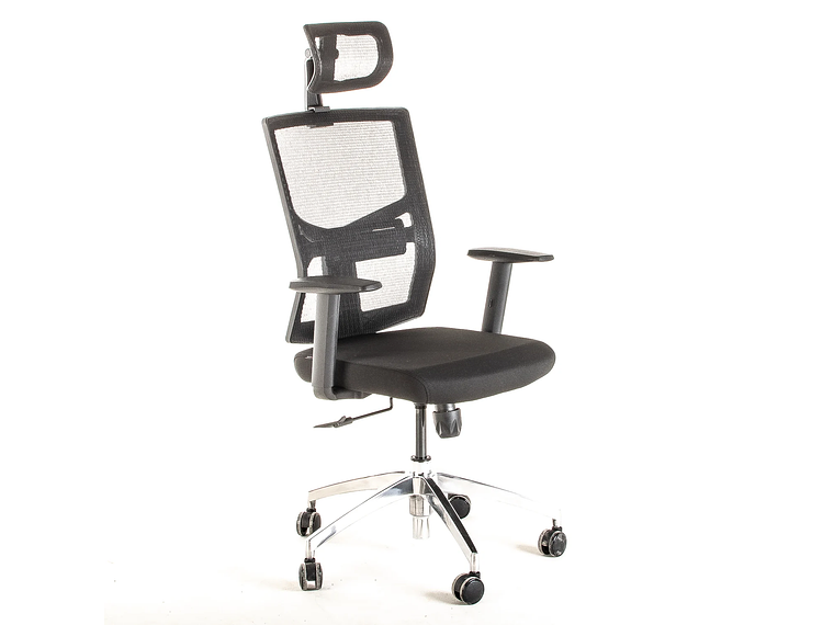 SILLA MIKRA BIT-1 RECLINABLE CON CABECERO Y APOYO LUMBAR REGULABLE 1