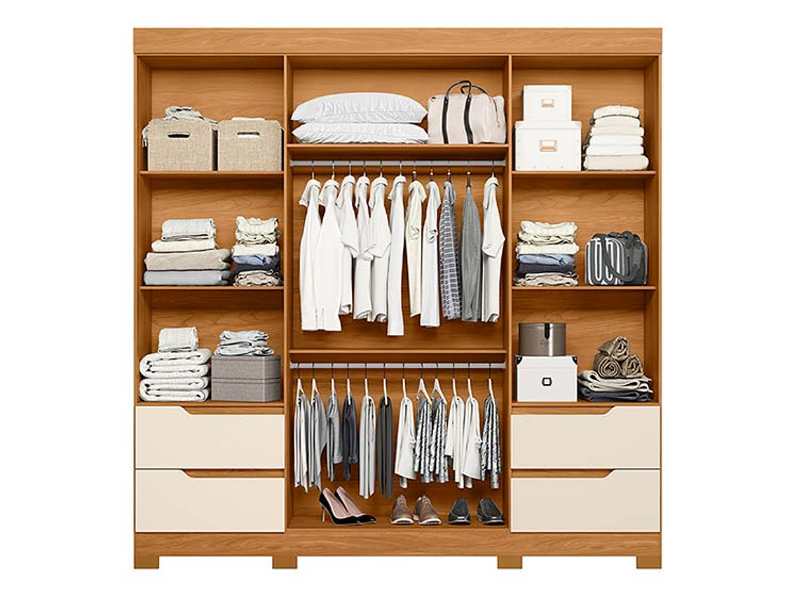 CLOSET VEKKA HOME VIVACCE LIGHT 6P 2C 3