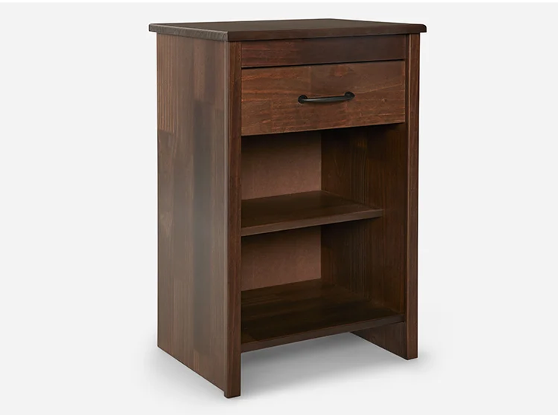 JUEGO DE DORMITORIO ROSEN CAMA EUROPEA TEMPO BD 2 PLAZAS GRAFITO + SET MAURICE CHOCOLATE 3