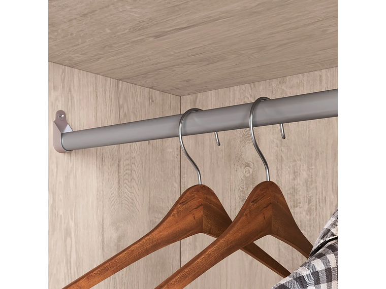 CLÓSET EXIT CASTAÑO NEW YORK 6 PUERTAS 2 CAJONES NEGRO 7