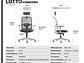 SILLA OFICINA LOTTO CON CABECERO GRIS CLARO FORM - Miniatura 6
