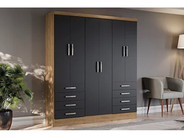 CLÓSET YARDAS 6 PUERTAS 8 CAJONES AGUSTINA ANGELÍN 4