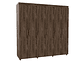 CLOSET TUHOME AMATISTA 6 PUERTAS 2 CAJONES COÑAC - Miniatura 1