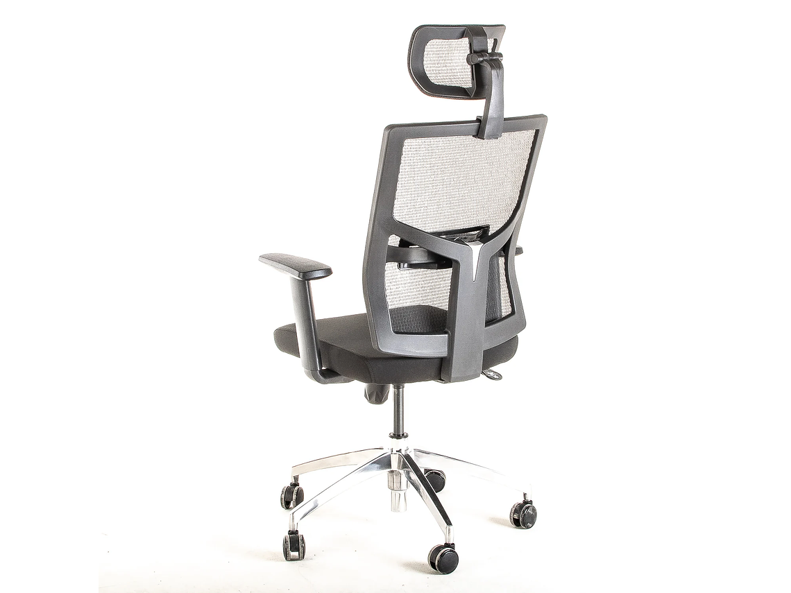 SILLA MIKRA BIT-1 RECLINABLE CON CABECERO Y APOYO LUMBAR REGULABLE 4