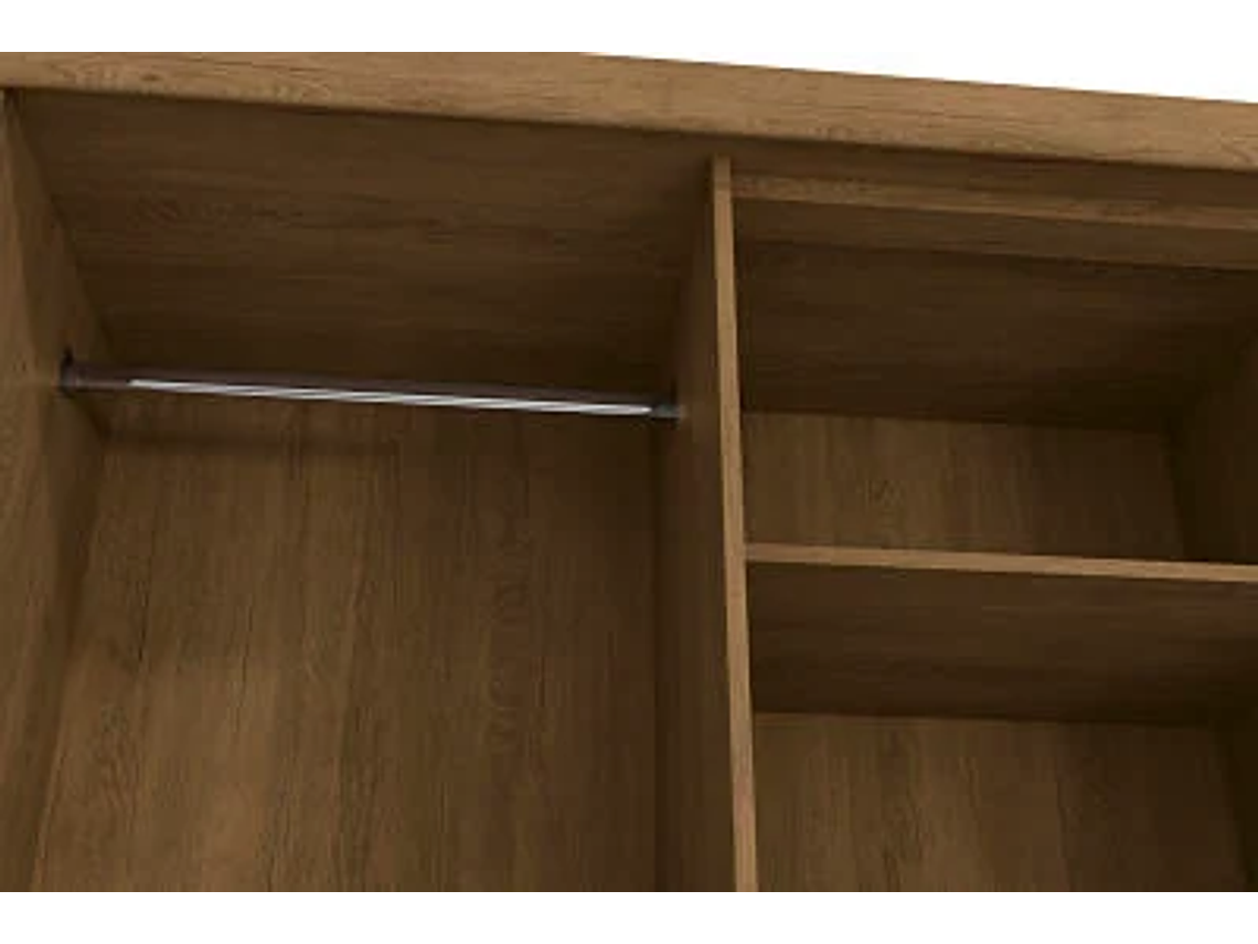 CLÓSET YARDAS 4 PUERTAS 4 CAJONES NEGRO ALEXA ANGELÍN CORREDERAS 3