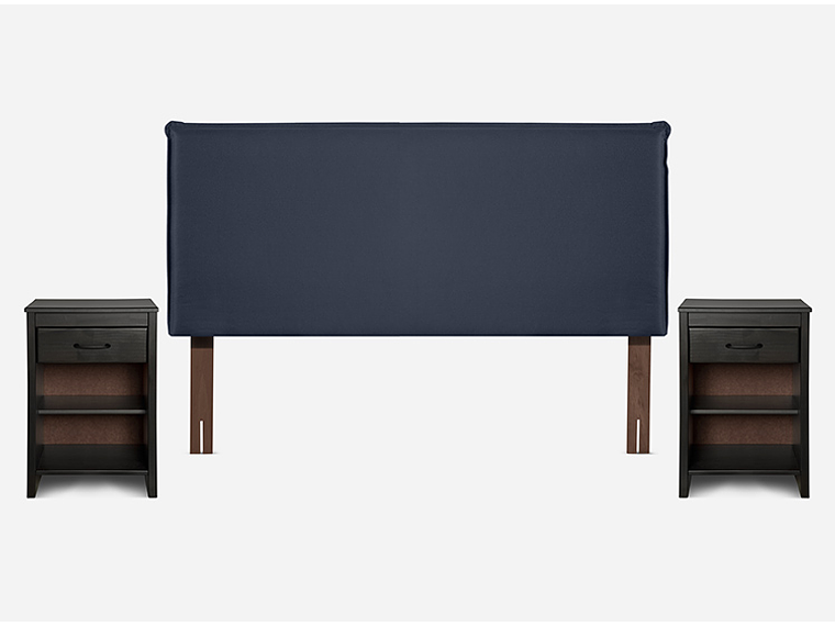 JUEGO DE DORMITORIO ROSEN CAMA EUROPEA INDIE BN 2 PLAZAS + SET MAURICE 3