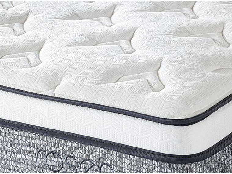 JUEGO DE DORMITORIO ROSEN CAMA EUROPEA INDIE BN 2 PLAZAS + SET MAURICE 7